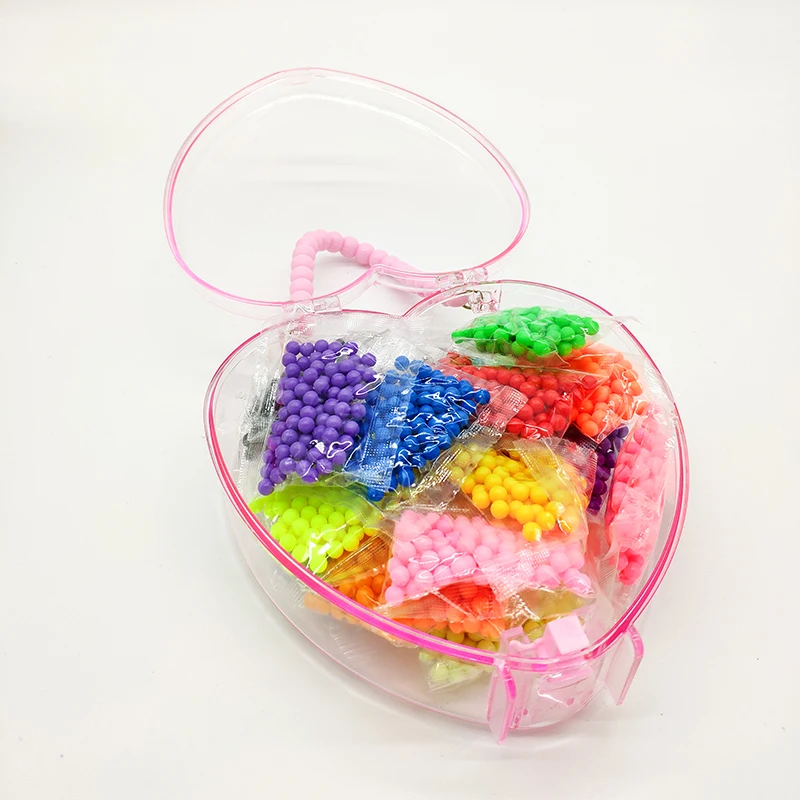 20 цветов Подарочная коробка посылка aquabeads DIY Дети Аква Вода бусины спрей Магия ручной работы 3D головоломки Развивающие игрушки для девочек для детей аква бисер аквабисер аквабитсц для детей бусины