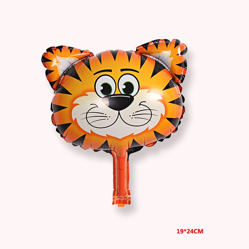 Tiger Забавный ангел, Детские шары для девочек, детская душевая коляска, воздушные шары из фольги, детские игрушки для украшения, вечерние надувные воздушные шары - Цвет: Tiger