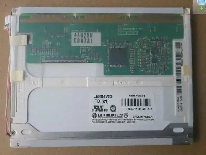 

Оригинальная 6.4-дюймовая LB064V02-TD01 LB064V02-A1 промышленная панель управления