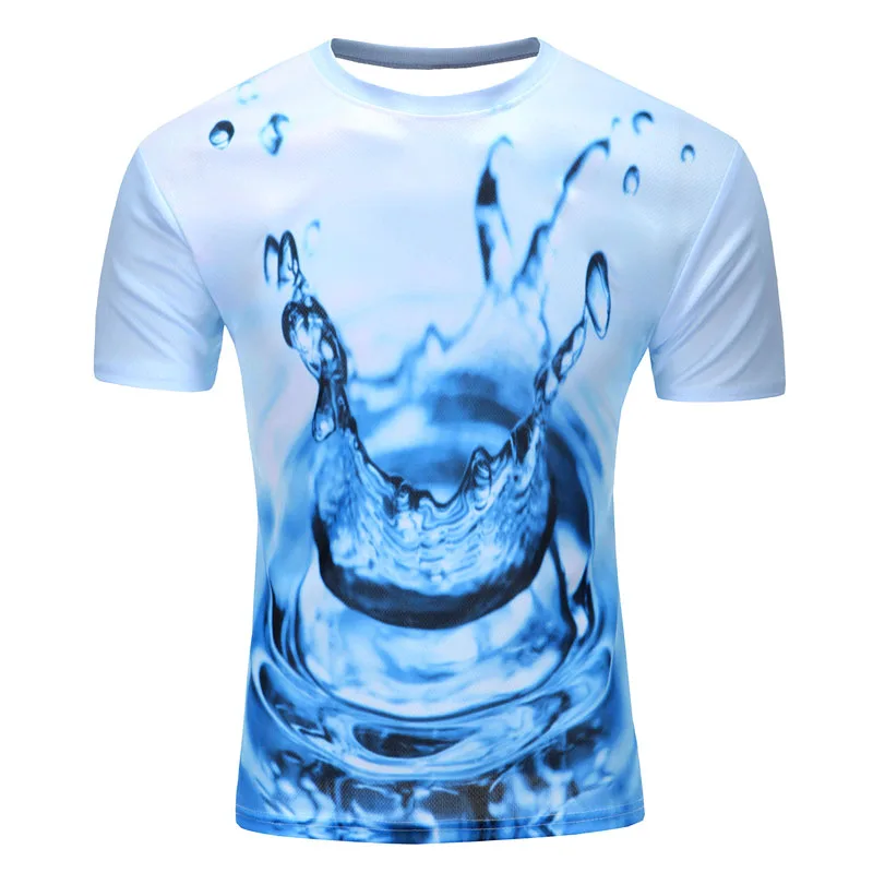 

Men's 3D Printed T-Shirts 100% polyester Fashion O-Neck short sleeve T-Shirt Men T Shirt 2017 New Style
