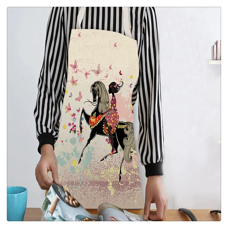 Хунбо 1 шт. из хлопка и льна с изображением цветов бабочек для девочек принтом