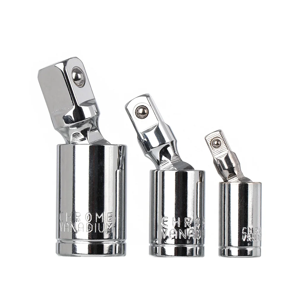 DAYFULI 1/4 &quot3/8&quot 1/2 &quotуниверсальный шарнир набор трещотки угол расширения бар