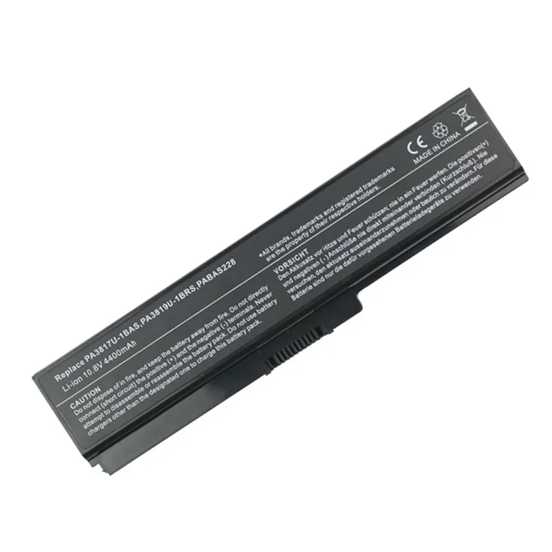 6-элементный Аккумулятор PA3817U-1BAS PA3817U-1BRS для ноутбука Toshiba Satellite L755 L735-13W L755-S5253 L770D L775