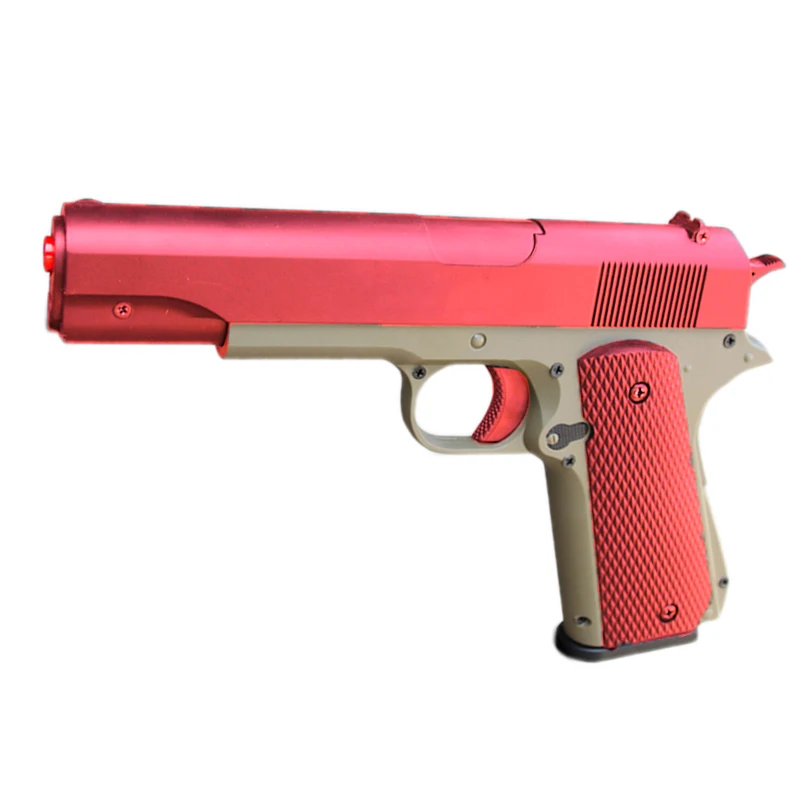 Игрушки для улицы, пластиковый пистолет M1911, модель пистолета, нельзя снимать, Воздушный пистолет, снайперское оружие для мальчика, оружие военное, коллекция игрушек, подарок на день рождения