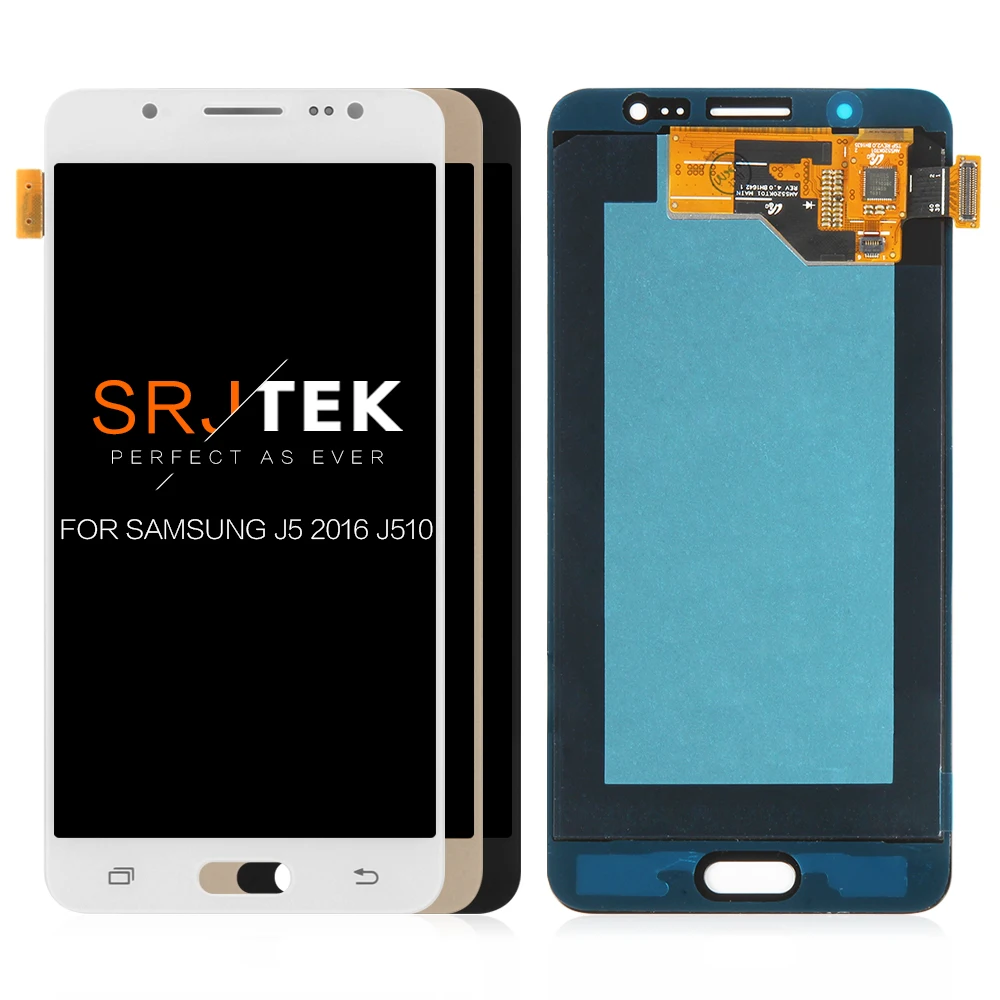 Оригинальный супер AMOLED для SAMSUNG Galaxy J5 2016 ЖК дисплей сенсорный экран дигитайзер