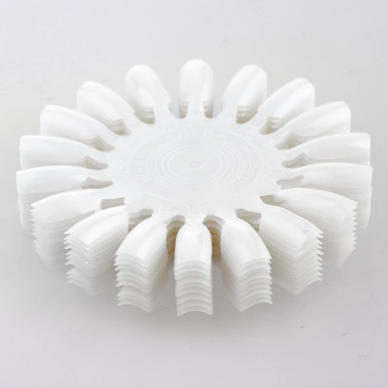 10 шт. советы для дизайна ногтей Палитра практический образец круглое колесо