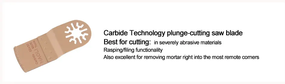 1 шт. Карбид Осциллирующий многофункциональный инструмент пилы для