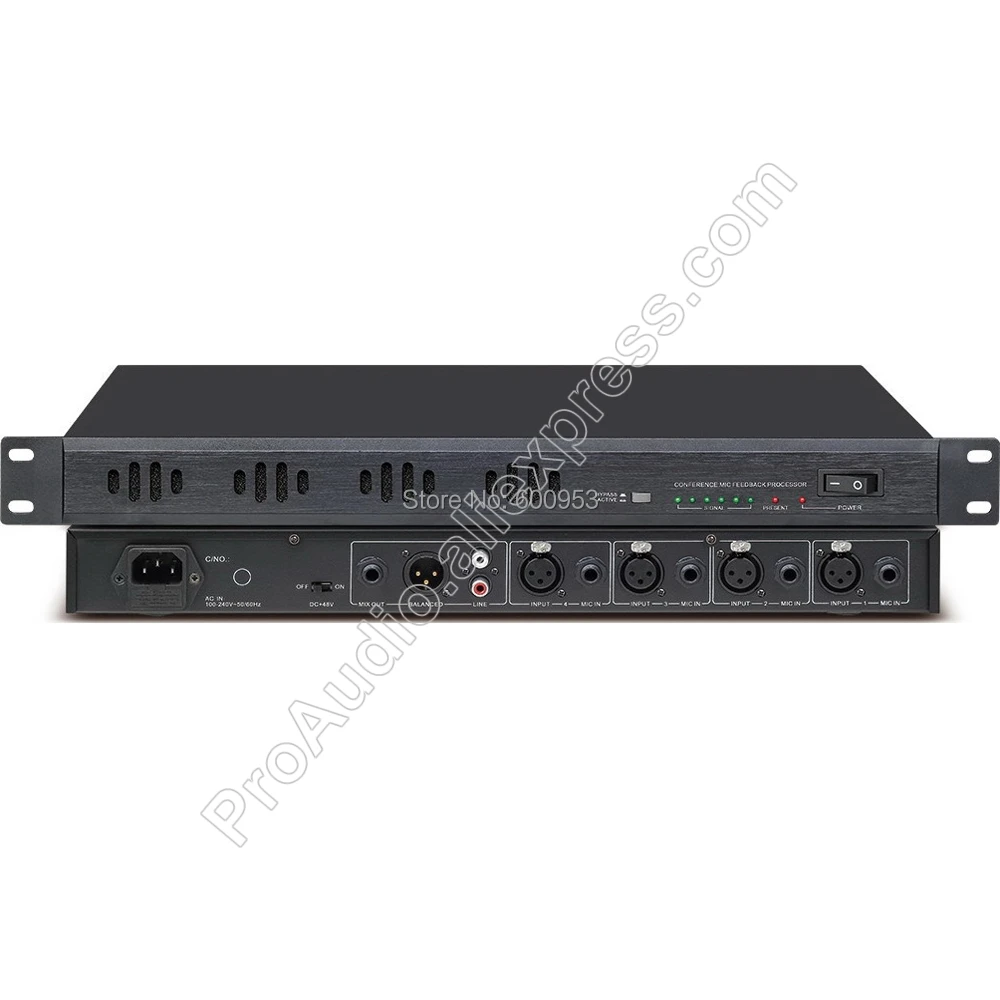 Профессиональный 4 входа Цифровой частотный сдвиг/обратная связь suppressor