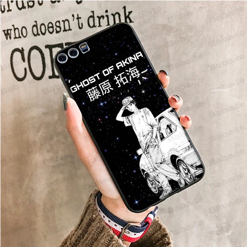 Babaite начальный D чехол черный мягкий для телефона Huawei NOVE3E P20 Pro Mate10 Lite P10 Plus Mate9 10 Honor