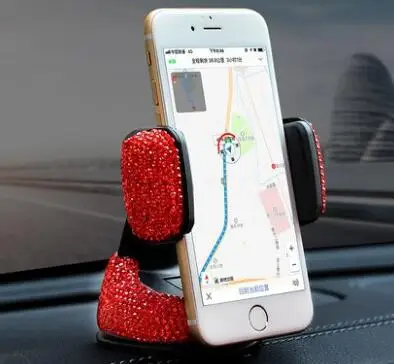 Автомобильный держатель для телефона с GPS полностью Алмазный коврик