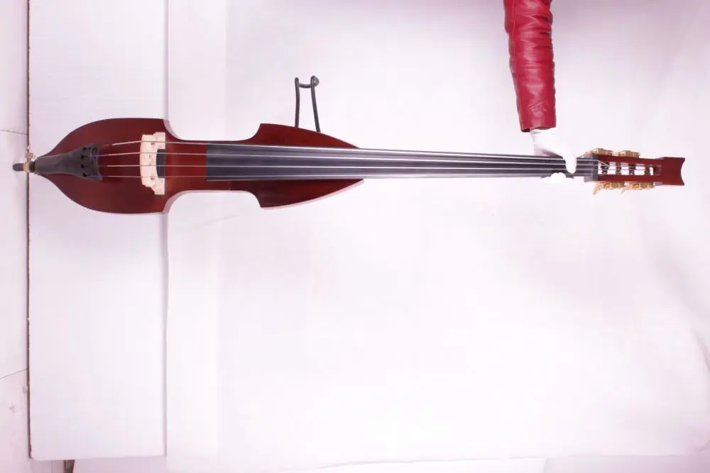 

3/4 4 string electric double bass noblest great Solid wood fine sound 18 #