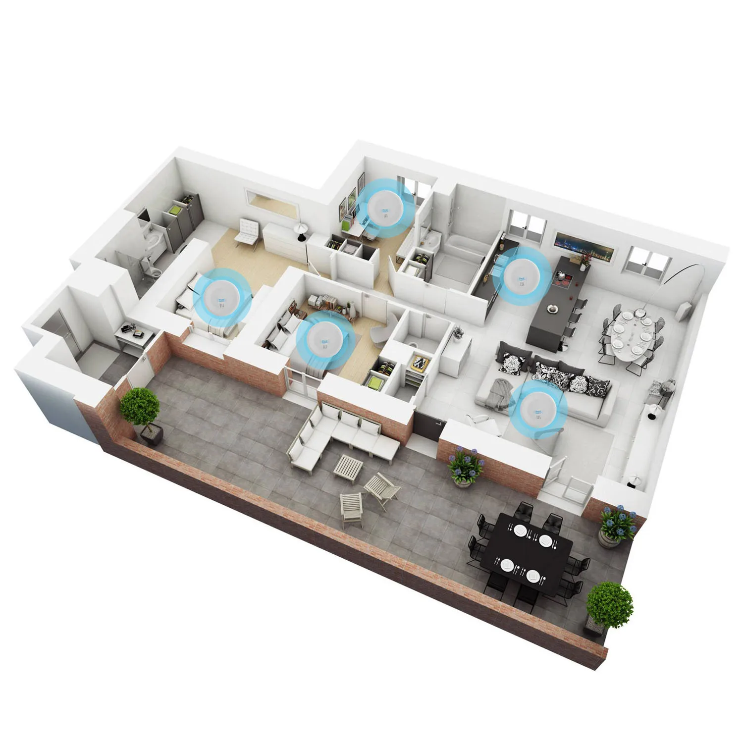 Behogar 2 шт. ультразвуковой электронный отпугиватель для борьбы с вредителями