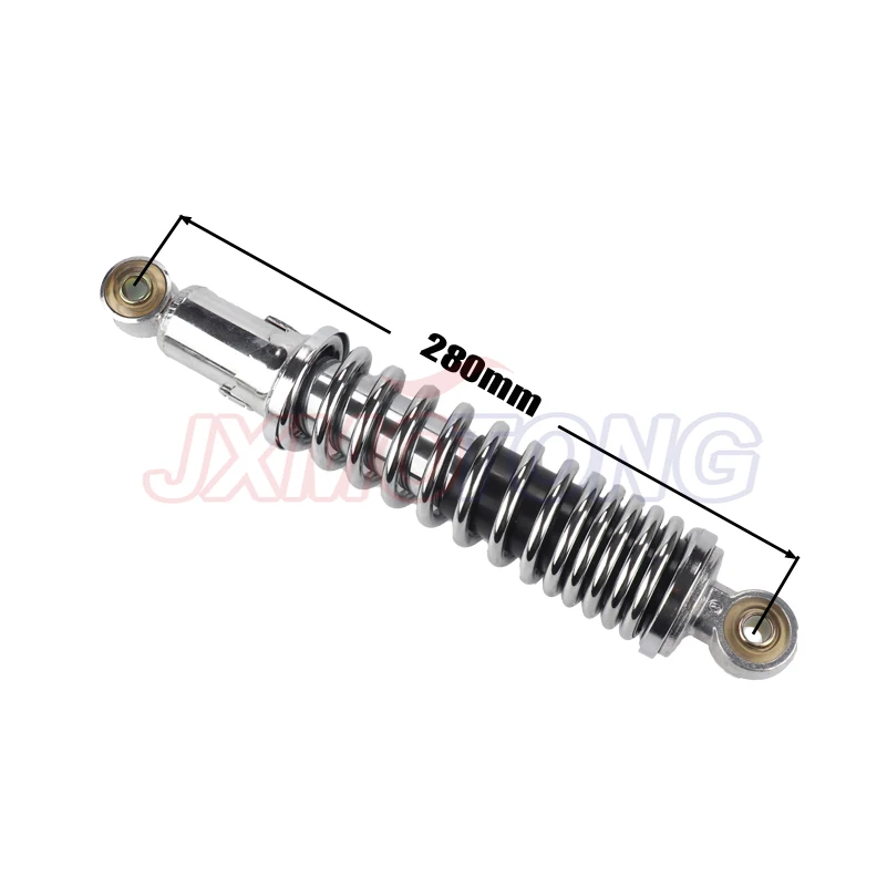

2Pieces 280mm Chrome Shocks for honda Monkey bike Z50 Z50J Z 50 50CC Bike motorcycle parts