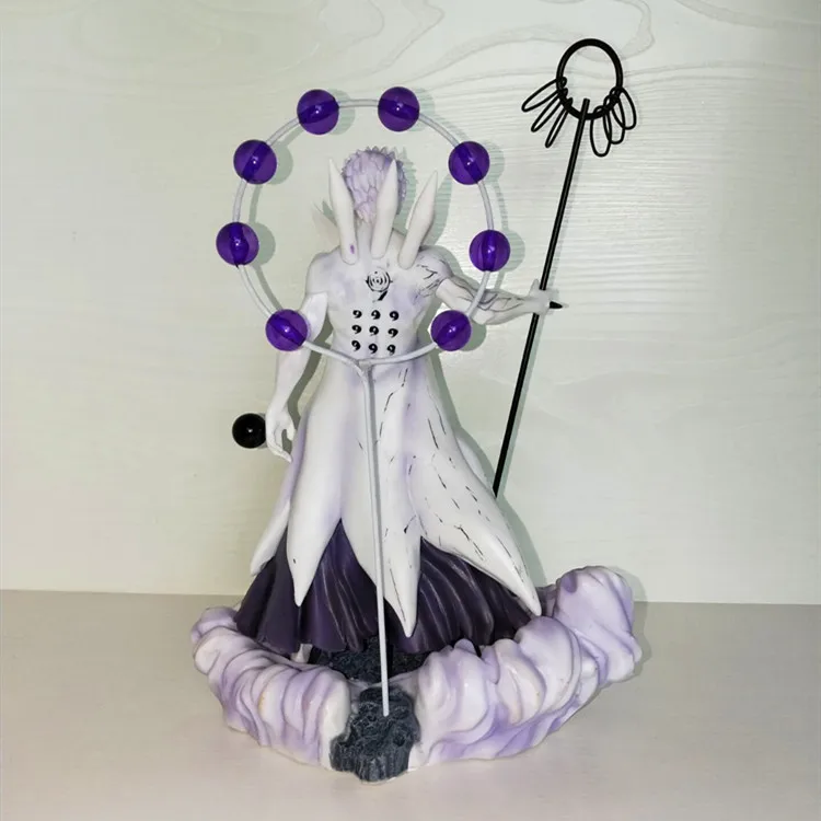 Комиксы Аниме Наруто Uchiha Madara ootuki Hagoromo Rikudo Sennin Uzumaki Naruto State Figure Model Toys 28 см|Игровые