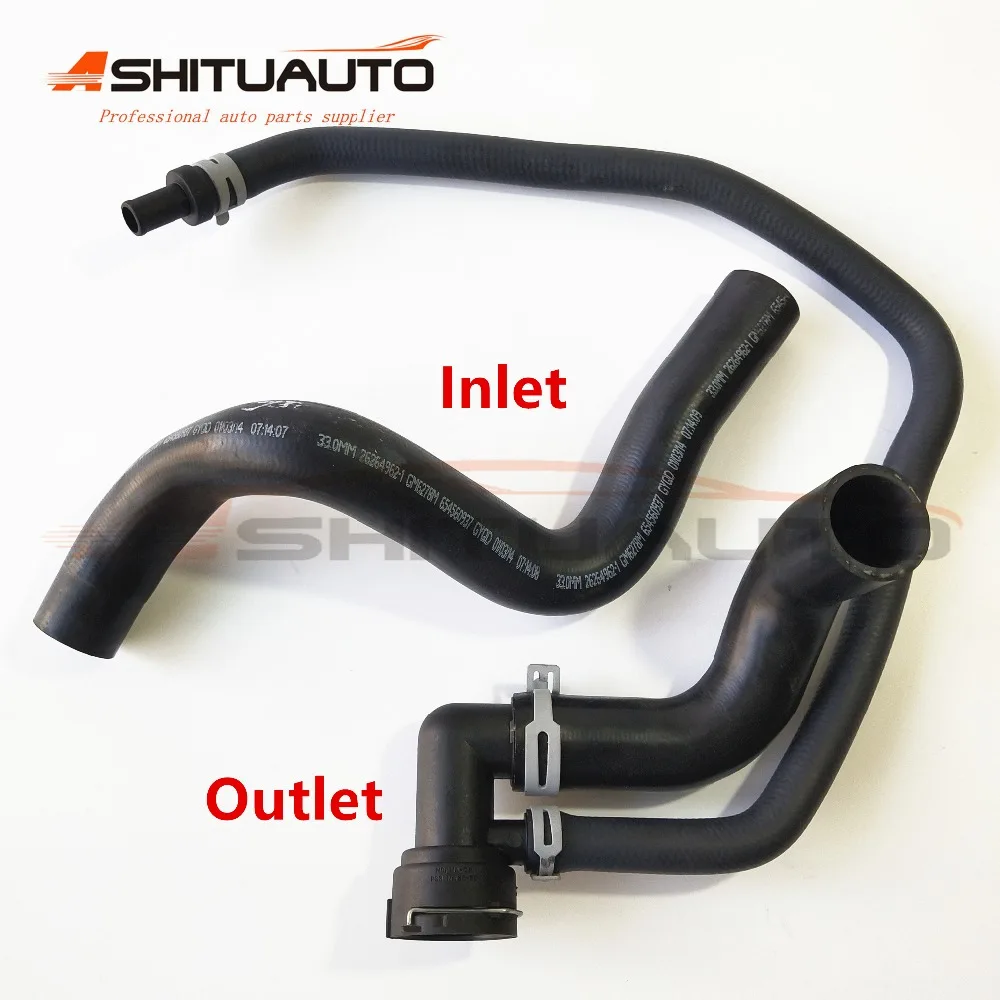 AshituAuto(2 шт./компл.) двигатель Хладагент впускной шланг и сливной шланг трубы для Chevrolet Cruze OEM#9014054 9048538