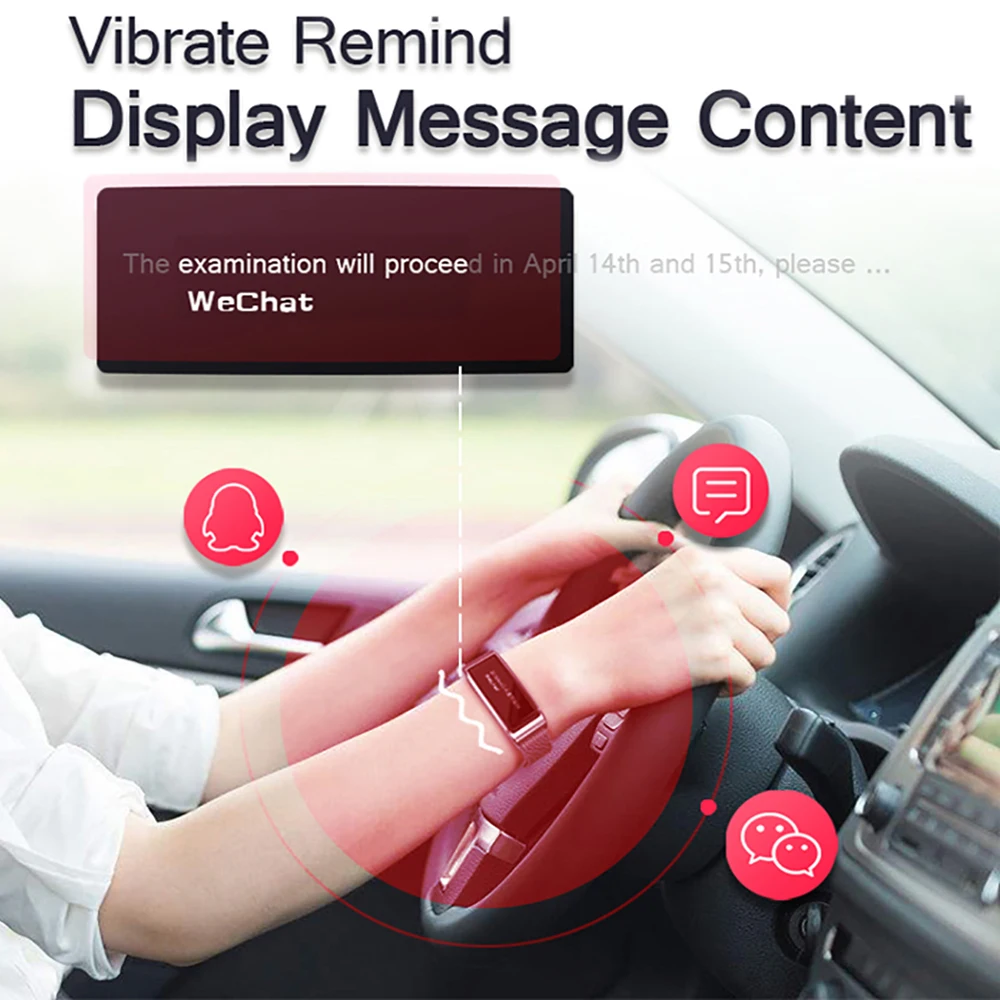 Bluetooth умный Браслет Пульс кровяное давление водонепроницаемый смарт Смарт часы