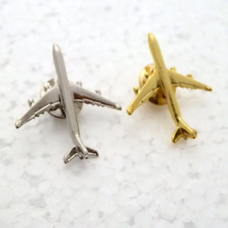 A321& A340 Boing777 A330 золотой и серебряный авиационный значок Airbus 2,8*3,1 см, Аутентичные значки пилота самолет костюмы самолет позолоченный