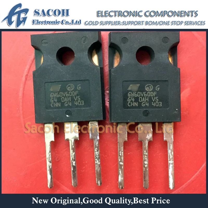 Новый оригинальный 5 шт./лот STGW60V60DF GW60V60DF или STGW60H65DFB GW60H65DFB GW60H65DRF GW60H65DF TO-247 60A 600V Power