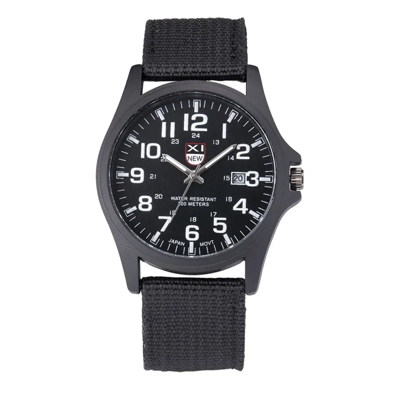 Fashion Men's Watches Best Sellers Simple Canvas Calendar Watch Relogio Masculino Erkek Saat The Darling Of Fashion@50 | Наручные
