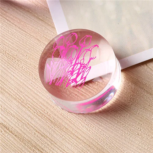 stamping head 1* ногтей штамповки пластины Мода ногтей шаблон мультфильм/цветок Рождество стальной штамп шаблон лак для ногтей трафареты Kadou7-22 - Цвет: stamping head
