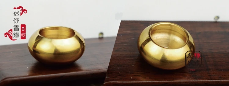 Медный для благовоний благовония Джосс Стик мини башня сандаловое дерево печь