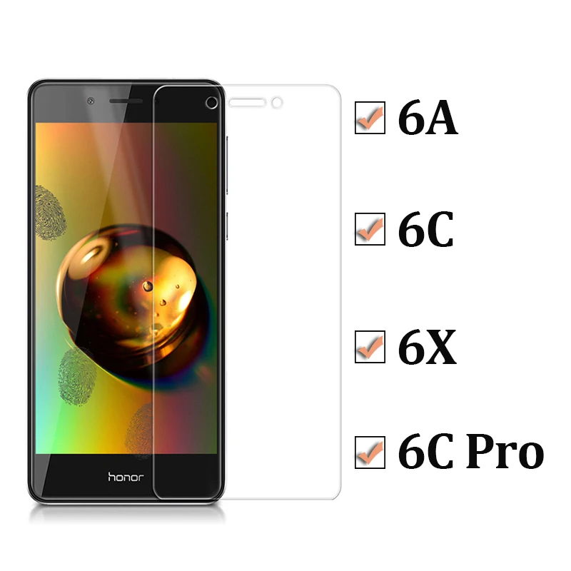 Honor 6 x Защитное стекло для Huawei honor 6a 6c pro 6x c a6 c6 x6 6 cpro протектор экрана Закаленное стекло Защитная пленка