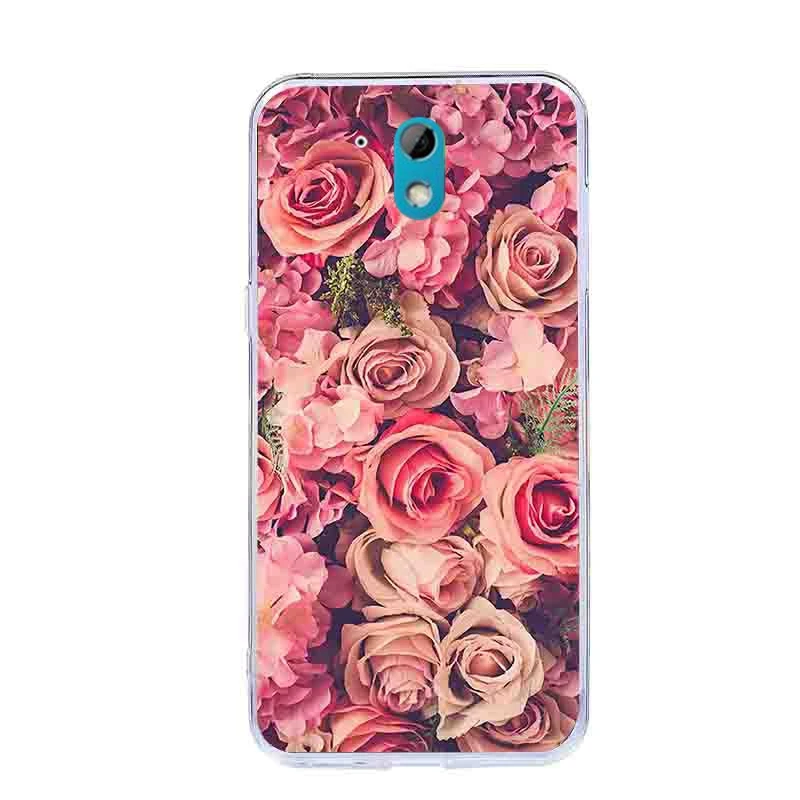 Printed Case For HTC Desire 526 326 Cover Soft Silicon TPU Back Phone Bags 326G 526G 4.7'' Cases |
