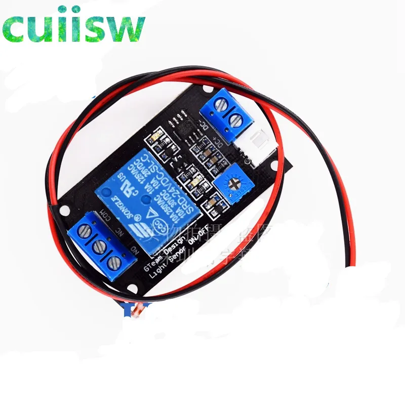 Светочувствительный модуль сопротивления постоянного тока 5 В/12 В/24