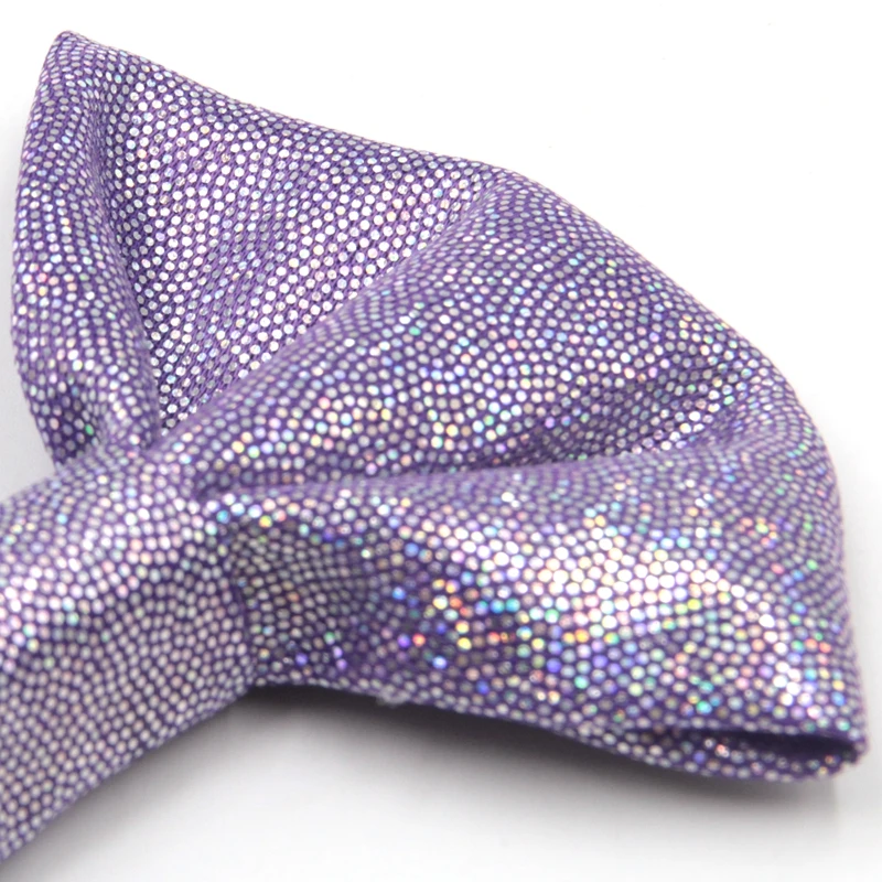 10 шт./лот 4 ''Блестящий металлический спутанный бант для волос без/с зажимом