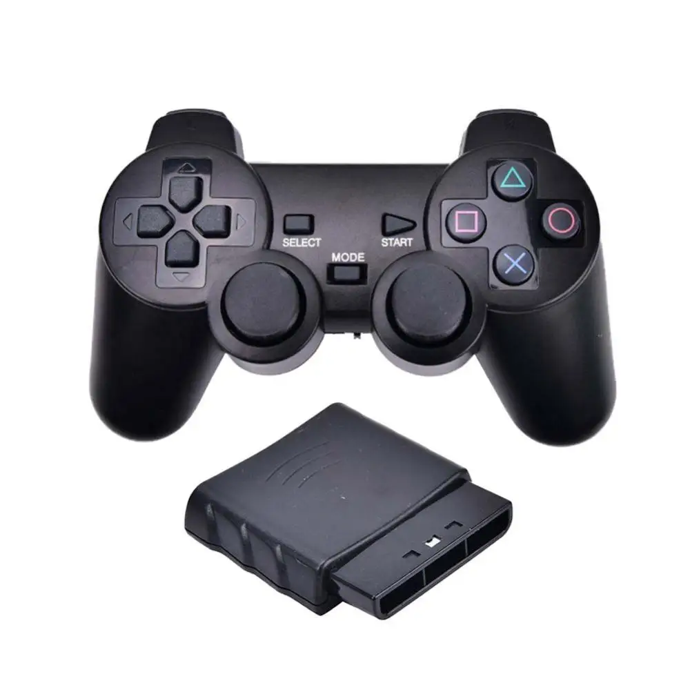 Беспроводной Вибратор 2,4G USB игровой контроллер JoyPad геймпад джойстик для PS2 PS3 PC