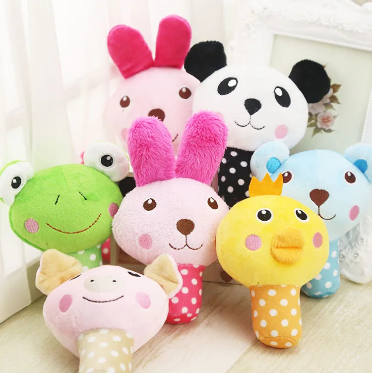

Hot Sales Dogs Cats Toys Dogs Pet Mushroom Style Plush Toys Dog Chew Toys Cute Pet Squeaker Toys Pet Products for small dog cat