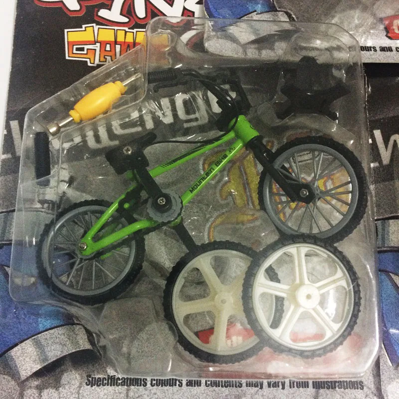 Новый сплав мини BMX Пальчиковый горный велосипед Розничная упаковка креативная