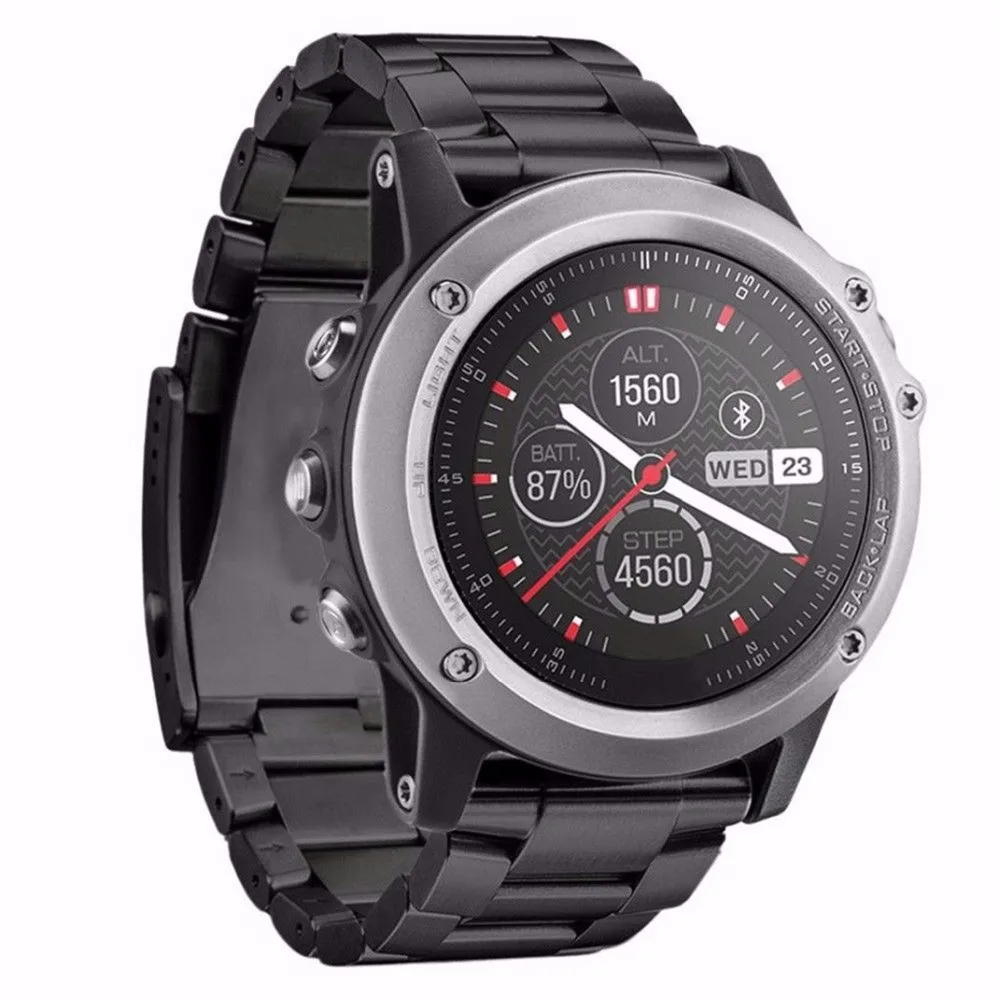 Многоцветный ремешок для часов из нержавеющей стали Garmin Fenix 3 умных с