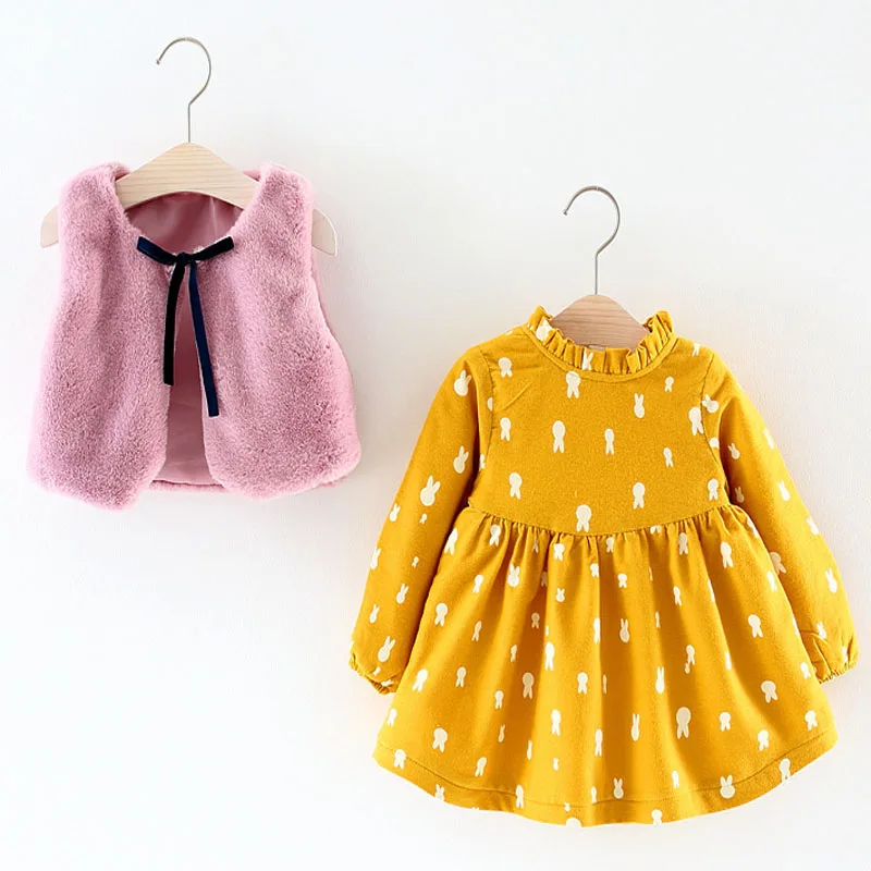 

2020 Winter baby children summer wedding flower Cute girl dress girls cotton baby girl dress Vestidos birthday Christmas dress
