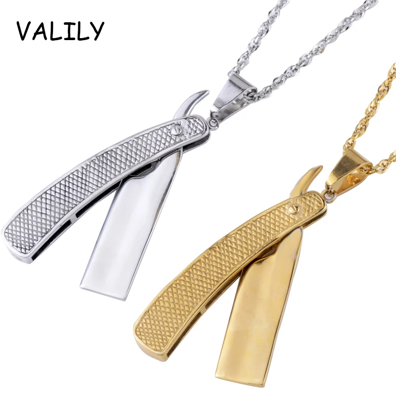 Персонализированные инструменты для парикмахера Валли Jewely кулон бритва