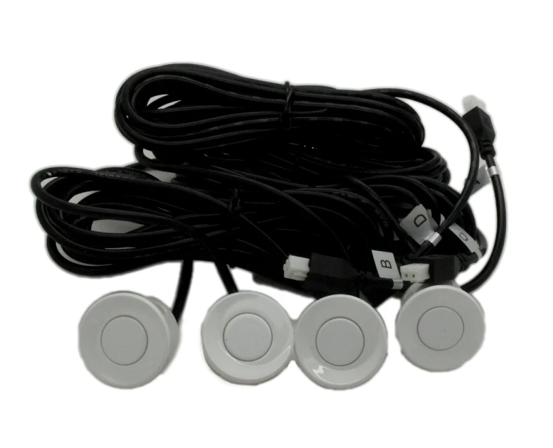 Автомобильный датчик парковки радар с 4 датчиками s 7 светодиодный дисплей 6