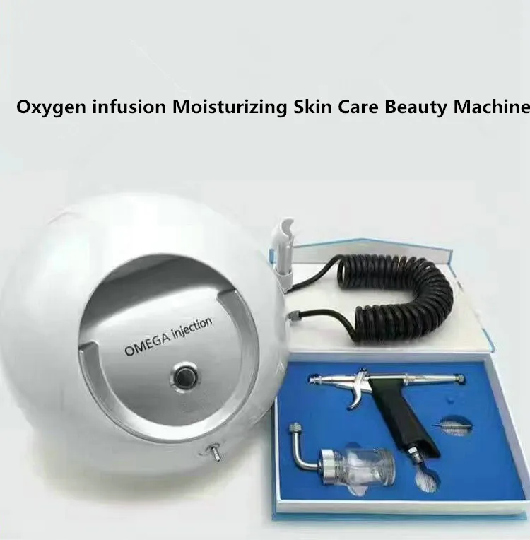 High Pressure Jet Peeling Oxygen Injection Machine Oxygen Therapy Facial Moisture Skin Rejuvenation Beauty Device