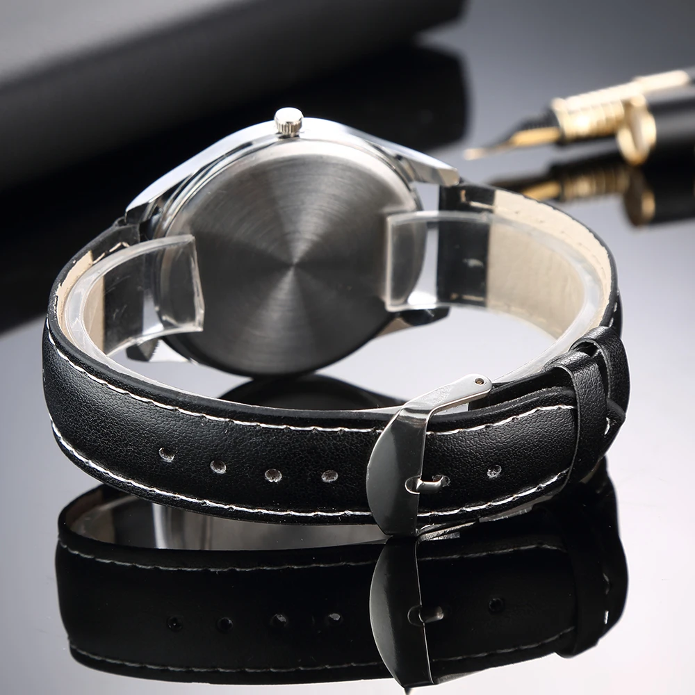 

Watch Women Luxury New Fashion Casual Unique Lady Minimalist Watches Leather Strap Analog Quartz Clock Saats reloj mujer