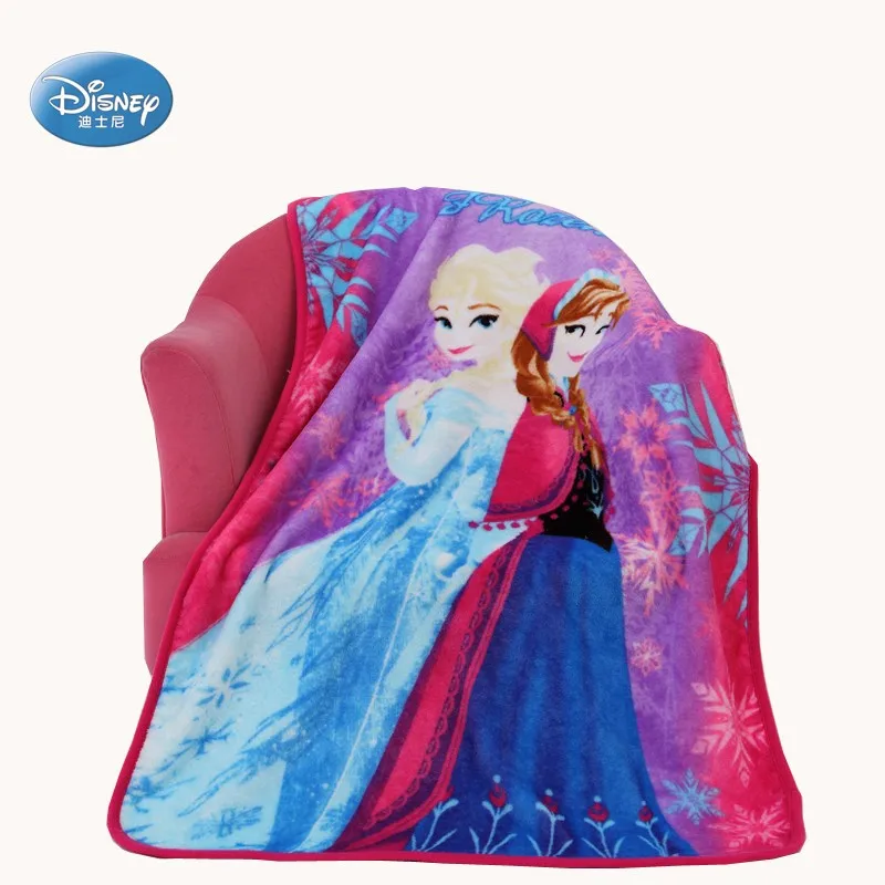 Disney Frozen Анна Эльза Принцесса тонкое мягкое фланелевое одеяло 70x100 см для домашних