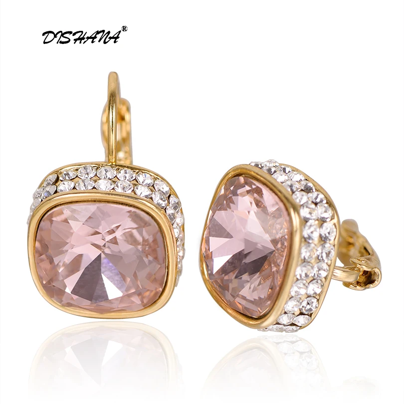 Висячие серьги с кристаллами ювелирные изделия подарочные модные подвески для