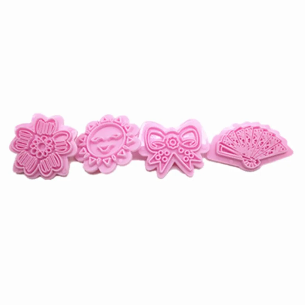 Fondant Mold Smiley Cookie Cake Mould DIY Baking Tools Silicone Chocolate Sugar craft Decorating 5.15 | Дом и сад