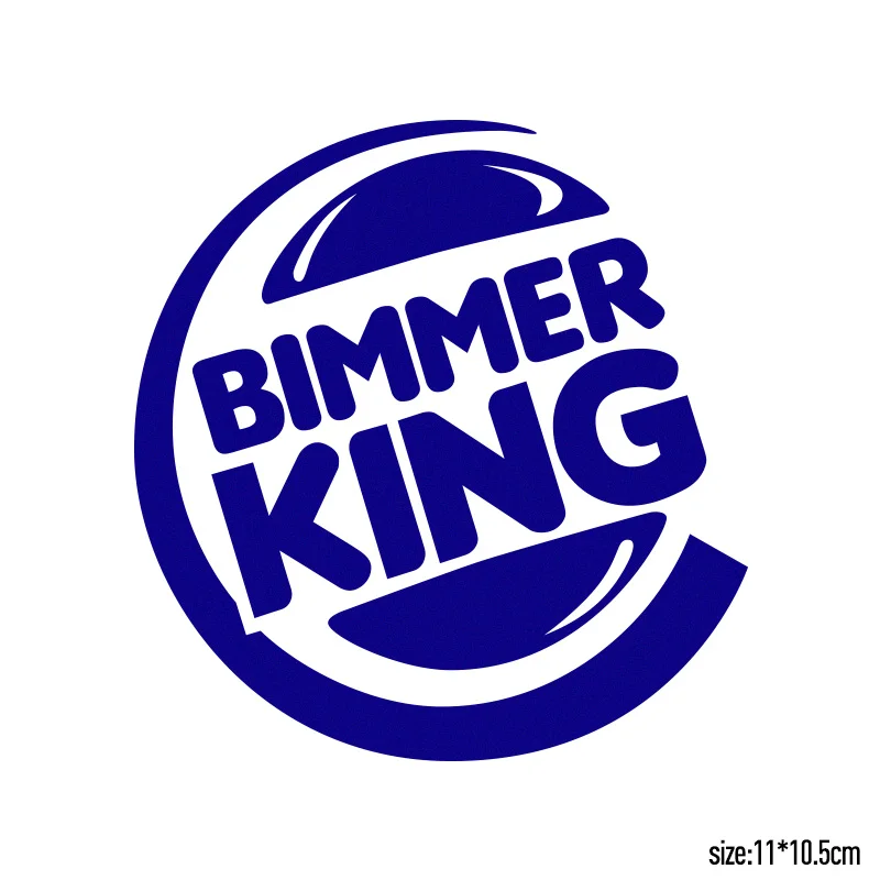 Автомобильные наклейки BIMMER KING на заказ наклейка автомобильный Стайлинг для bmw e46