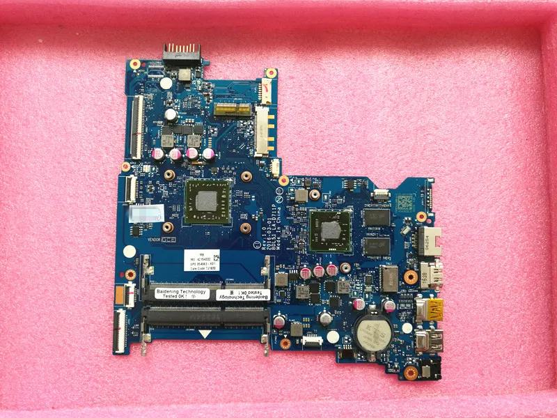 Материнская плата для ноутбука hp 15 BA 860340 001 854963 с ЦП BDL51 процессором подходит