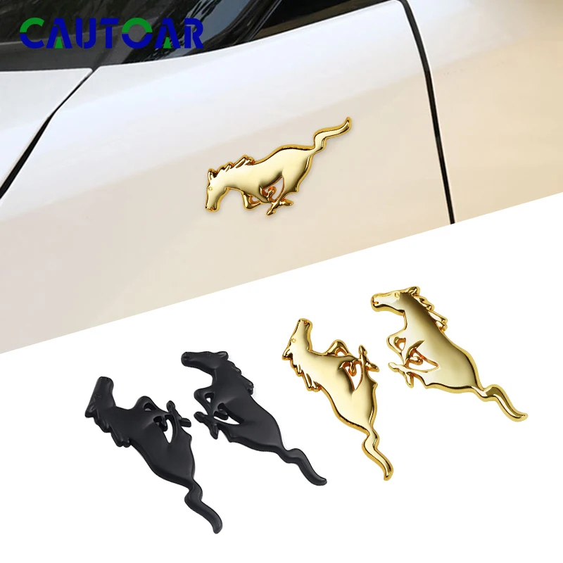 Автомобильный Стайлинг 3D хромированный металлический бегущий эмблема значок