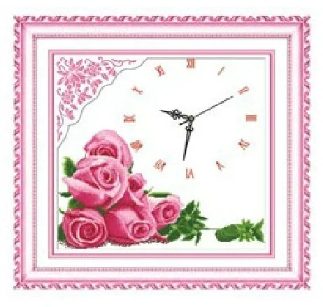 11CT вышивка крестом высокое качество 100% Точная печать наборы для вышивки цветок