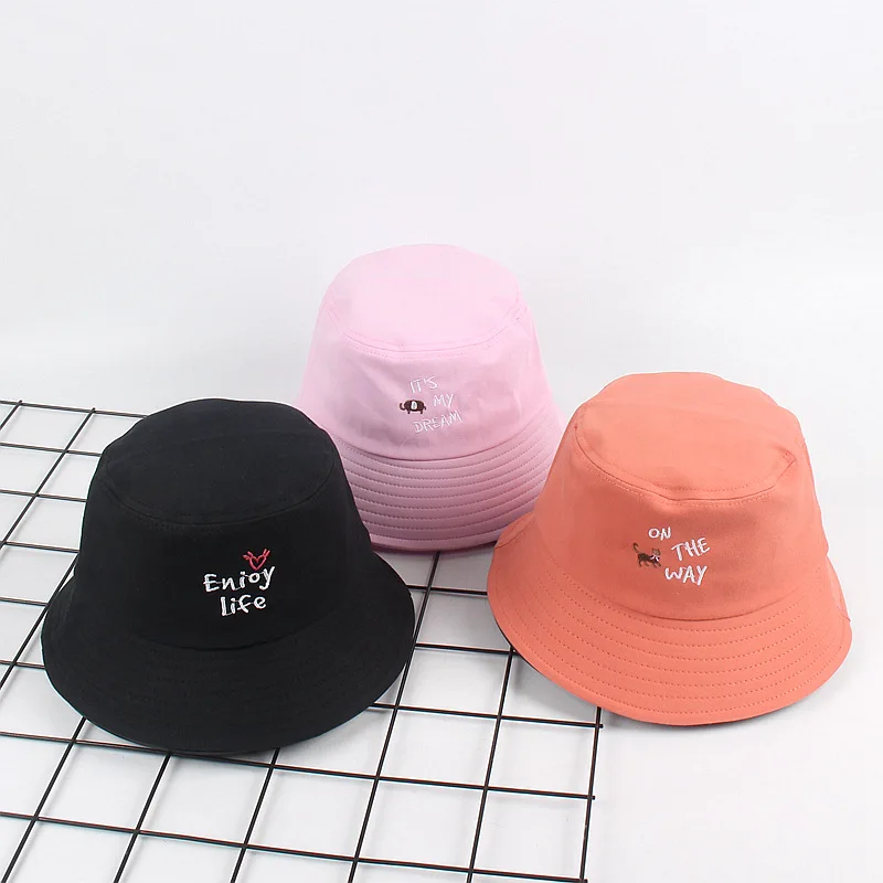 Кепка в рыбацком стиле с надписью летняя кепка для родителей и детей козырьком