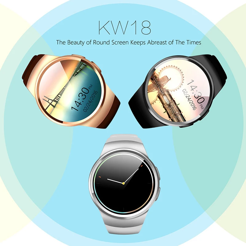 XGODY KW18 Смарт часы подключенные наручные для samsung Xiaomi Android Поддержка монитор