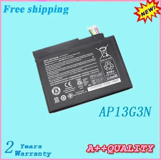 Высокое качество 2 ячейки AP13G3N ноутбука батарея для ACER Iconia W3-810 планшеты 8' серии
