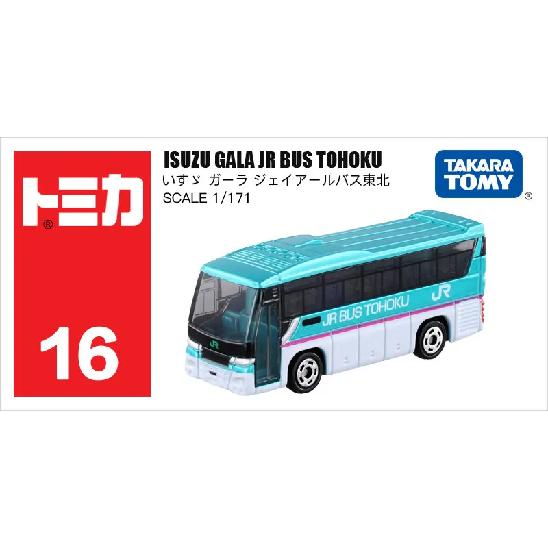 Takara Tomy Tomica металлическая модель модели автобуса игрушечные автомобили