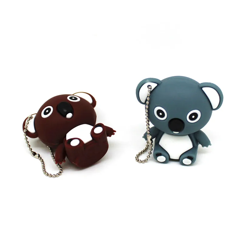USB-флеш-накопитель в виде мультяшных животных мишка коала 8 ГБ телефон 4 16 32